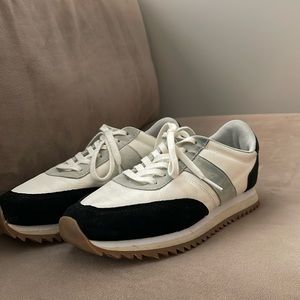 Black and Grey J Crew Sneakers Size: 7